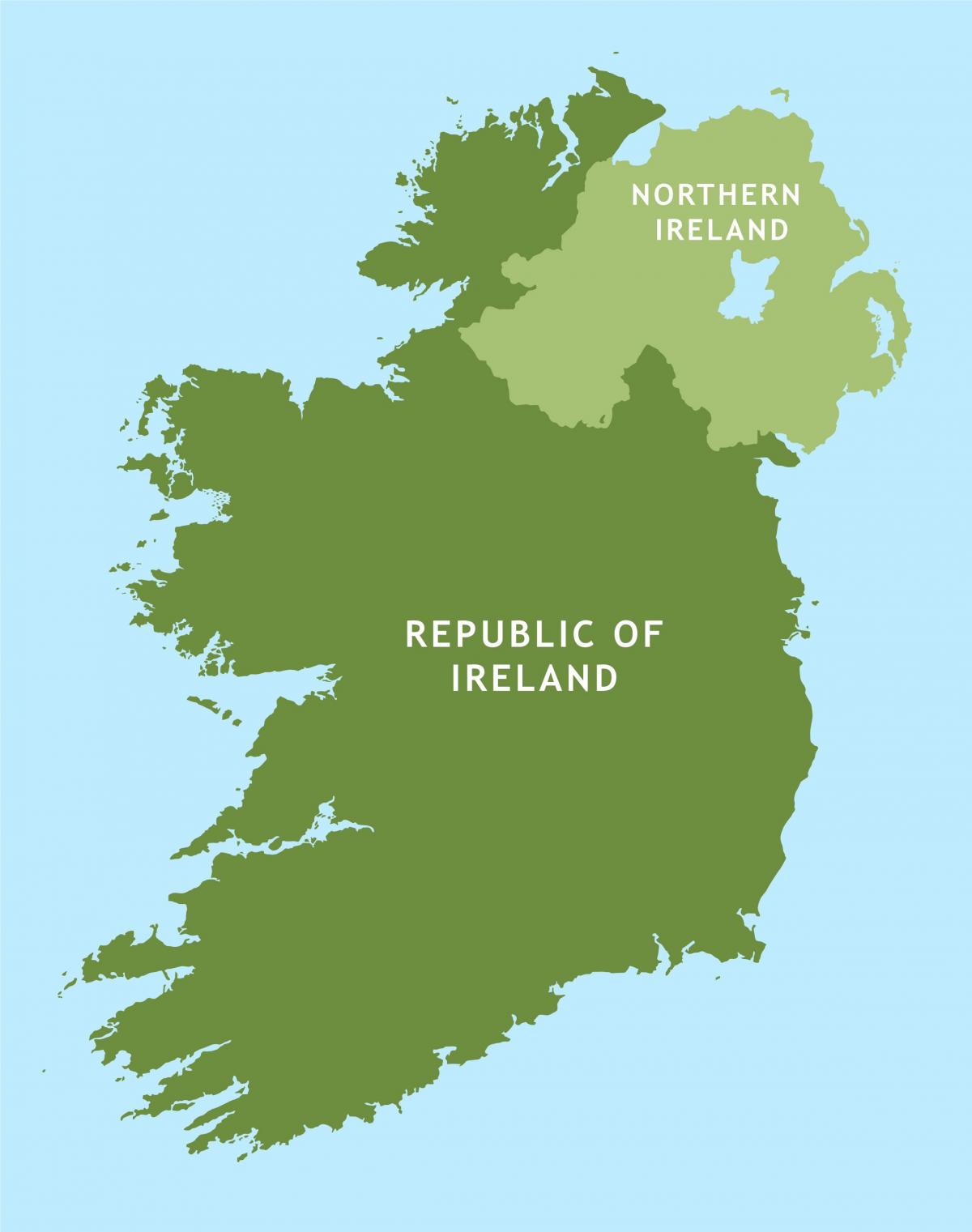 도 지도시의 공화국의 아일랜드