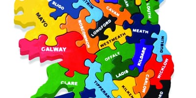 지도의 지도 아일랜드 퍼즐